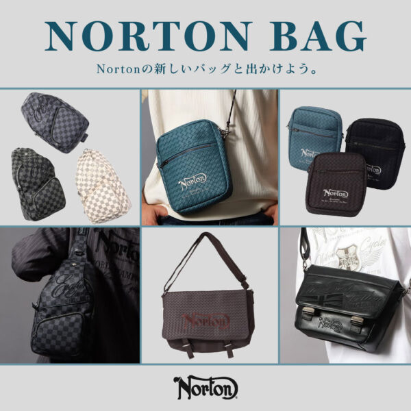 Norton　バッグ　Nortonの新しいバッグと出かけよう