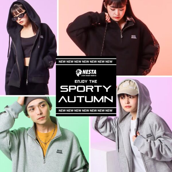 ENJOY THE SPORTY AUTUMN by NESTA BRAND