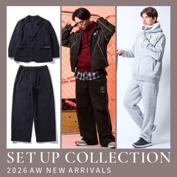 2026AW セットアップコレクション – PEET ONLINE STORE